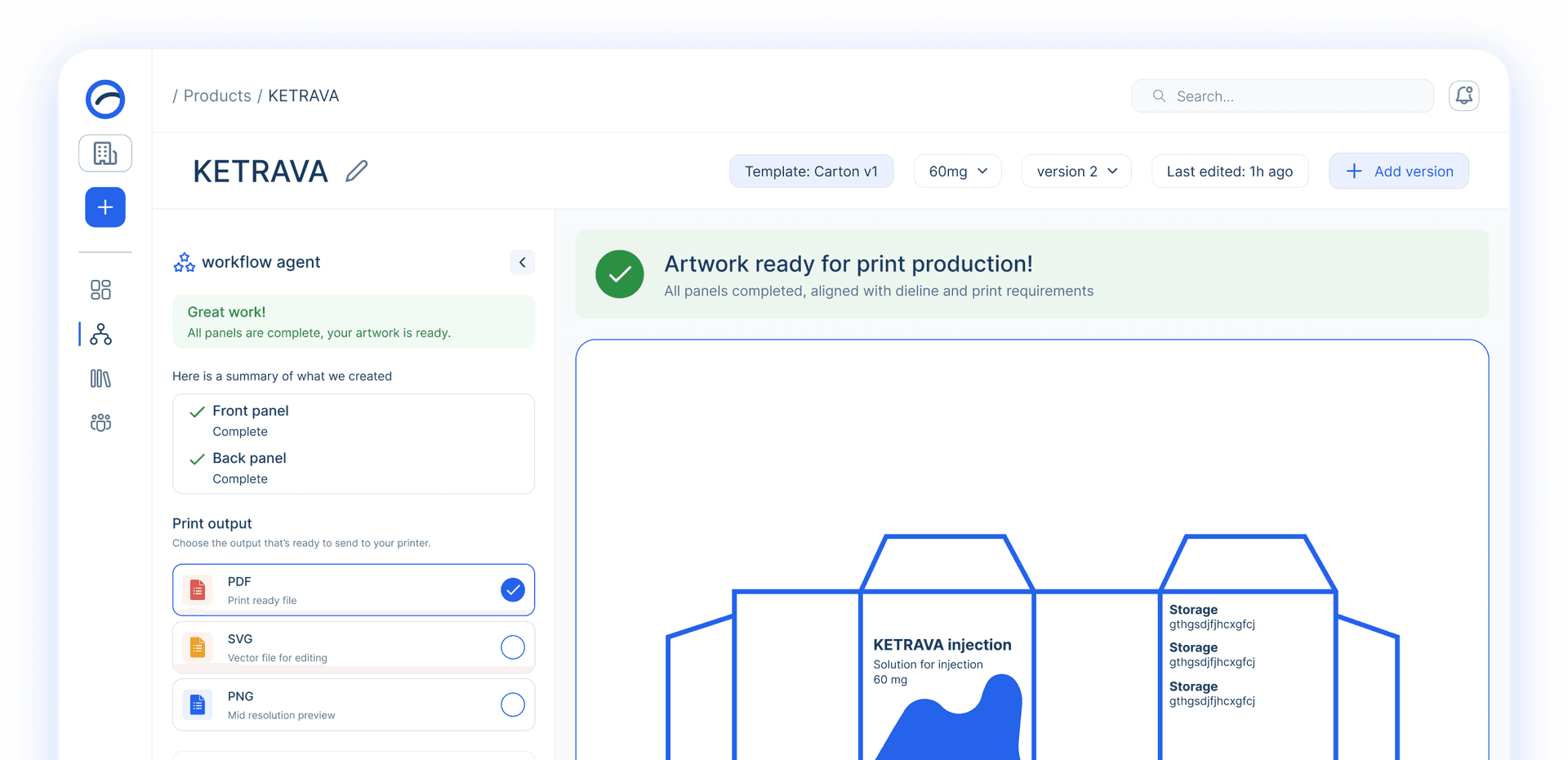Export Print-Ready Files